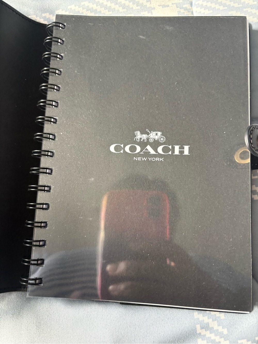 Coach leather notebook - Picture 2 of 6